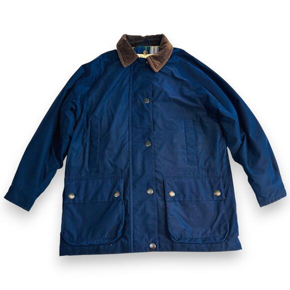 Eddie Bauer Womens S/P Barn Field Coat Missing Detachable Liner Blue - Picture 1 of 12